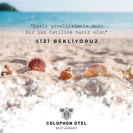 Colophon Beach Otel Gumuldur Exterior photo